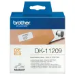 Rouleau d'&eacute;tiquettes QL BROTHER 29x62mm 800 &eacute;tiquettes DK11209 