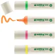 4 Surligneurs pointe large - E24 - Edding