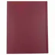 Protège-documents - A4 - 30 poches - bordeaux - FIDUCIAL