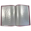 Protège-documents - A4 - 30 poches - bordeaux - FIDUCIAL