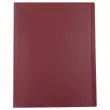 Protège-documents - A4 - 30 poches - bordeaux - FIDUCIAL
