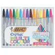 15 Stylos bille Cristal - Assortiment multicolore - BIC