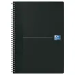 Cahier spirale A4 Essentials - 5x5 - 180 pages - Noir - OXFORD