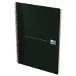 Cahier spirale A4 Essentials - 5x5 - 180 pages - Noir - OXFORD