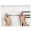 5 Porte-noms magnétiques Duraframe Magnetic Top - A4 portrait - Argent - DURABLE