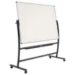 Tableau blanc pivotant et mobile effaçable à sec 120 x 150 cm