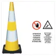 Balise de sol PVC 