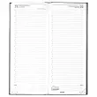 Agenda long cousu  Saturnus 101-1 jour/2 pages 12,8 x 33 cm - Janvier &agrave; d&eacute;cembre - BREPOLS 