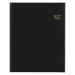Agenda semainier Concorde - 21x27cm - Noir - Janvier à décembre - BREPOLS