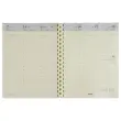 Agenda semainier Timing - 17,1x22 cm - Assortis - Janvier à décembre - BREPOLS
