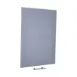 Tableau verre magn&eacute;tique  Glassboard gris - 60 x 90cm 