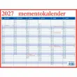 Calendrier Memento 42x33 cm - NL - Janvier à décembre - AURORA