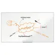 Tableau blanc magn&eacute;tique - 188 x 106 cm - Impression Pro  - NOBO 