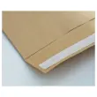 500 Pochettes kraft brun - bande siliconée - 162x229 mm - sans fenêtre - 90g