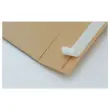 500 Pochettes kraft brun - bande siliconée - 162x229 mm - sans fenêtre - 90g