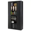 Armoire rideaux EasyOffice - Noir - PAPERFLOW 
