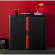 Armoire basse Easyoffice - Noir - PAPERFLOW