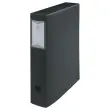 Boîte de classement en polypropylène opaque - Dos 6 cm - noir - FIDUCIAL