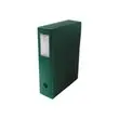 Bo&icirc;te de classement  en polypropyl&egrave;ne opaque- Dos 8 cm - vert - FIDUCIAL 