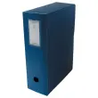 Bo&icirc;te de classement  en polypropyl&egrave;ne - Dos 10 cm - bleu - FIDUCIAL 