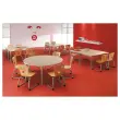 Table 160 x 80 hêtre - pieds aluminium