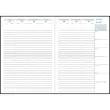 Agenda semainier Verone - 21x29,7cm - Noir - Septembre à septembre - EXACOMPTA