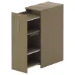 Armoire Orga tower ouverture &agrave; gauche H1300 noyer 
