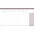 Agenda semainier AFFAIRES COLOR ML Ella - 10x15 cm - Beige - Décembre à décembre - QUO VADIS