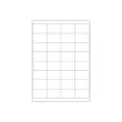 500 Planches d'&eacute;tiquettes multiusages 51x34mm soit 16 000 &eacute;tiquettes 