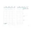 Agenda semainier AFFAIRES COLOR ML Ella - 10x15 cm - Beige - Décembre à décembre - QUO VADIS