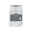 Chemises à élastiques en polypropylène - Personnalisable - Blanc