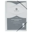 Chemises à élastiques en polypropylène - Personnalisable - Blanc