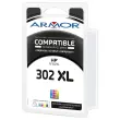 Cartouche &eacute;q. HP 302XL 3C - Haute capacit&eacute; - 3 Couleurs - OWA 