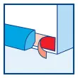 Adhésif Double Face UNIVERSAL - 10m x 50mm - Tesa
