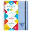Cahier spirale A5+ Proactiv'Book - Lign&eacute; - CLAIREFONTAINE 