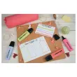 4 Surligneurs BOSS ORIGINAL Pastel - Pointe biseautée - Menthe / Lilas / Rose / Turquoise - STABILO