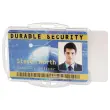10 Porte-cartes de s&eacute;curit&eacute; ouverts -  54 x 85 mm - 2 cartes - Durable 