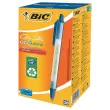 50 Stylos bille rétractables Click Stic Ecolutions - bleu - BIC