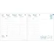 Agenda semainier AFFAIRES COLOR ML Ella - 10x15 cm - Beige - D&eacute;cembre &agrave; d&eacute;cembre - QUO VADIS 