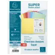 100 Chemises simples - 24x32 cm - Super 160 - EXACOMPTA 