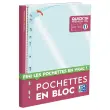 40 Pochettes perforées - Qkin bloc - A4 - OXFORD