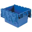 Bac navette gerbable 22 litres bleu
