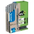 10 Rollers PILOT V7 + 30 recharges (dont la moiti&eacute; gratuites) - noir 