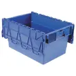 Bac navette gerbable 54 litres bleu
