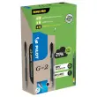 12 Stylos bille gel rétractable G2 + 12 (dont 6 gratuites) recharges - Noir - PILOT