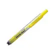 Surligneur r&eacute;tractable - pointe biseaut&eacute;e - jaune - PENTEL 