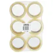 6 Rubans d'emballage 371 - Transparent - 50 mm x 66 m - 3M SCOTCH