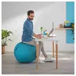 Ballon assise ergonomique Ergo Cosy Active - Ø 65 cm - Bleu - Leitz