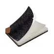 Carnet de Kempen large lign&eacute; Ashblack - Noir 