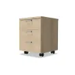 Caisson mobile 3 tiroirs  - Acacia clair 